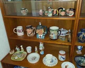 Large Royal Doulton collectibles