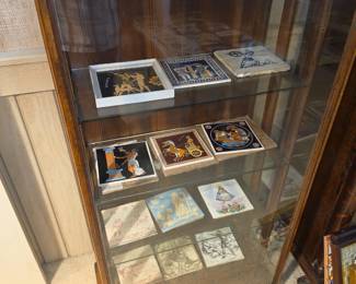 Vintage and antique tiles
