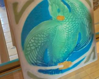 Antique Rookwood tile