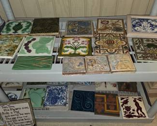 Vintage and antique tiles