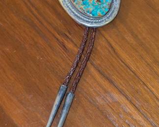 Sterling bolo tie