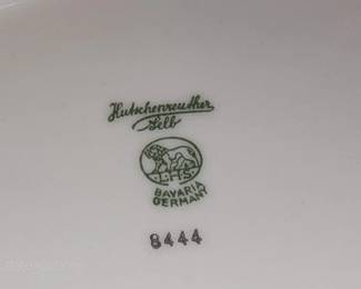 Set of Hutschenreuther Selb porcealin dinnerware