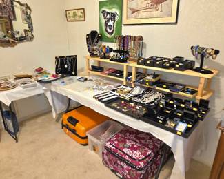 Costume jewelry and watches