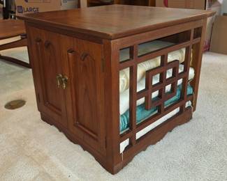 Vintage Japanese end table