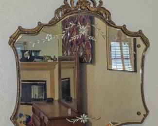 Antique mirror