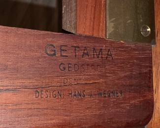 Pair of Hans Wegner chairs