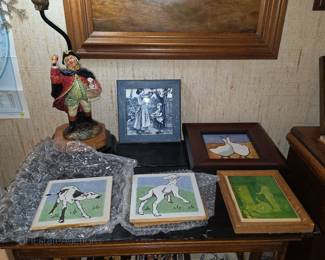 Vintage and antique tiles