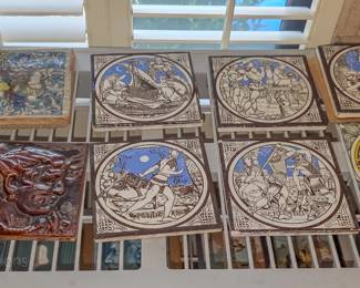 Vintage and antique tiles