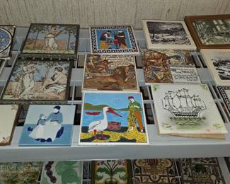 Vintage and antique tiles