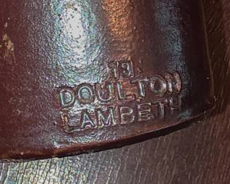 Antique Doulton stoneware bottles
