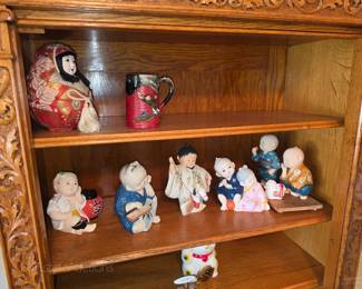 Japanese figurines and dolls