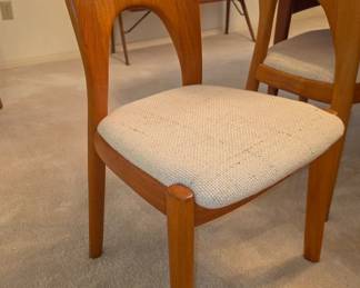 Set of 6 Niels Kofoed dining chairs