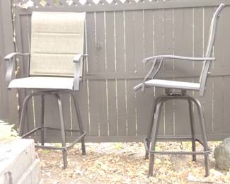 HI TOP OUTDOOR CHAIRS