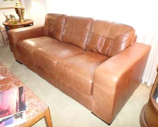 LEATHER SOFA