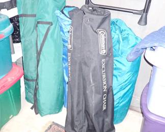 TENTS - CHAIRS - SCREEN TENT