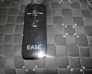 The remote for the adjustable bed