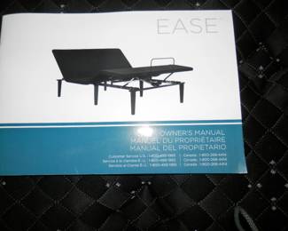 EASE remote control fully adjustable bed size Xtra long twin....Still under factory until February 2028