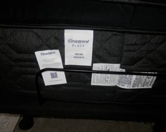 Closeup of mattress markings and labels...from Mattress Firm