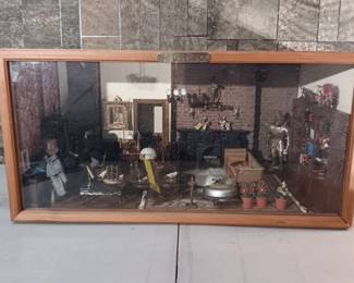 Custom Made Sherlock Holmes Minature Room Box