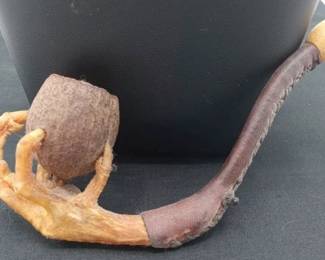 Creepy Chicken Foot Tobacco Pipe