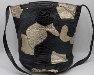Vintage leather Nina Salvatore purse