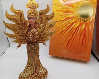 Goddess Of The Sun Barbie Doll