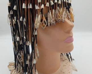 Vintage Sea Shell Bo Derek Meets Rick James Headdress