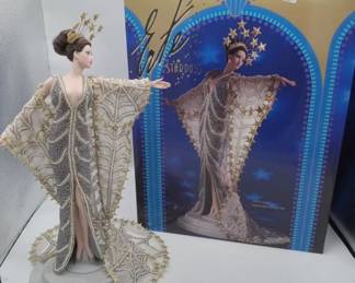Erte Stardust First Edition Porcelin Barbie Doll