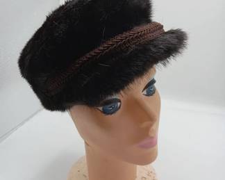 Vintage Mink Fur Cap