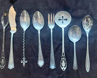 a Sterling Silver Serving Pieces