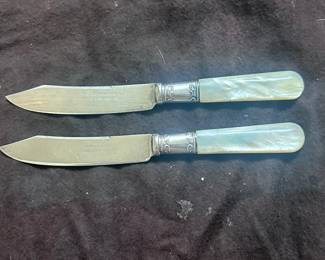 a Mother of Pearl Knives