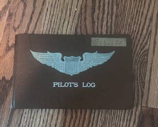 c WWII Pilots Log