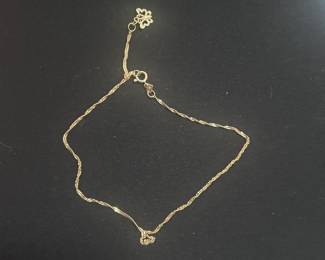j Gold Necklace