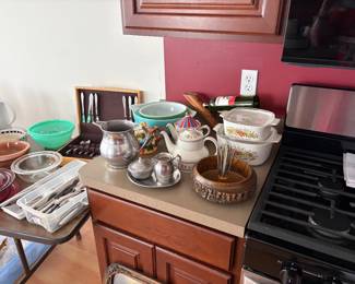 Vintage Pyrex, corningware