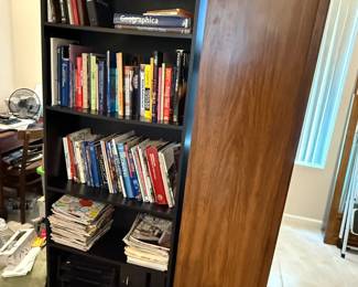 Lots of books and books shelves