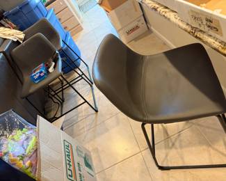 3 modern, comfortable bar stools
