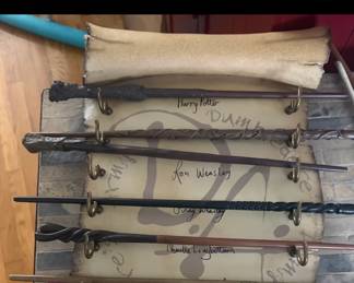 Harry Potter Dumbledore's Army Wands Display