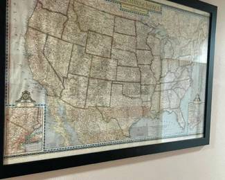 116. Good Sized 1951 American Map