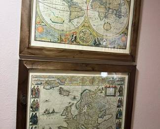 115. World Map and African Map