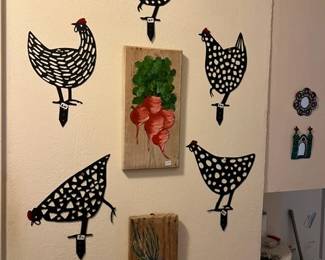 39. Chicken Trivits and Vegie Prints