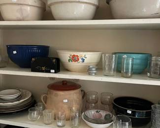 70. Kitchen: More Crockery, glassware
