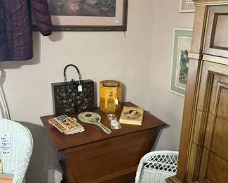 23. Early American Sewing Table