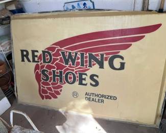 82. Large Red Wing Shoes