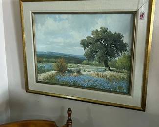 32. Salinas Blue Bonnet Print