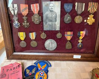 WE I Medals from Belgium Army