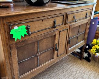 Tiger Oak Side Bar