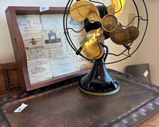 Brass Fan