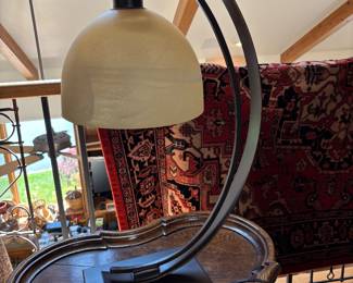 Modern Lamp "Orbit 28" Bronze Arc Lamp
