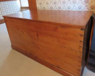 Very large dovetailed cedar chest $195.00