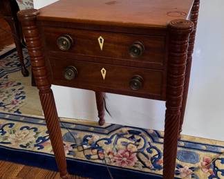 Two drawer work table $250.00